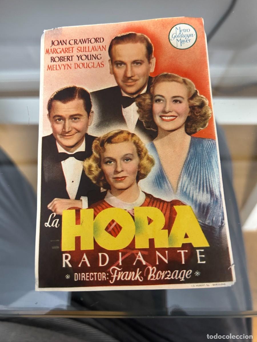  Foglietti di film di film antichi di cinema: &ordm;853 LA HORA RADIANTE SIN PUBLICIDAD BUEN ESTADO