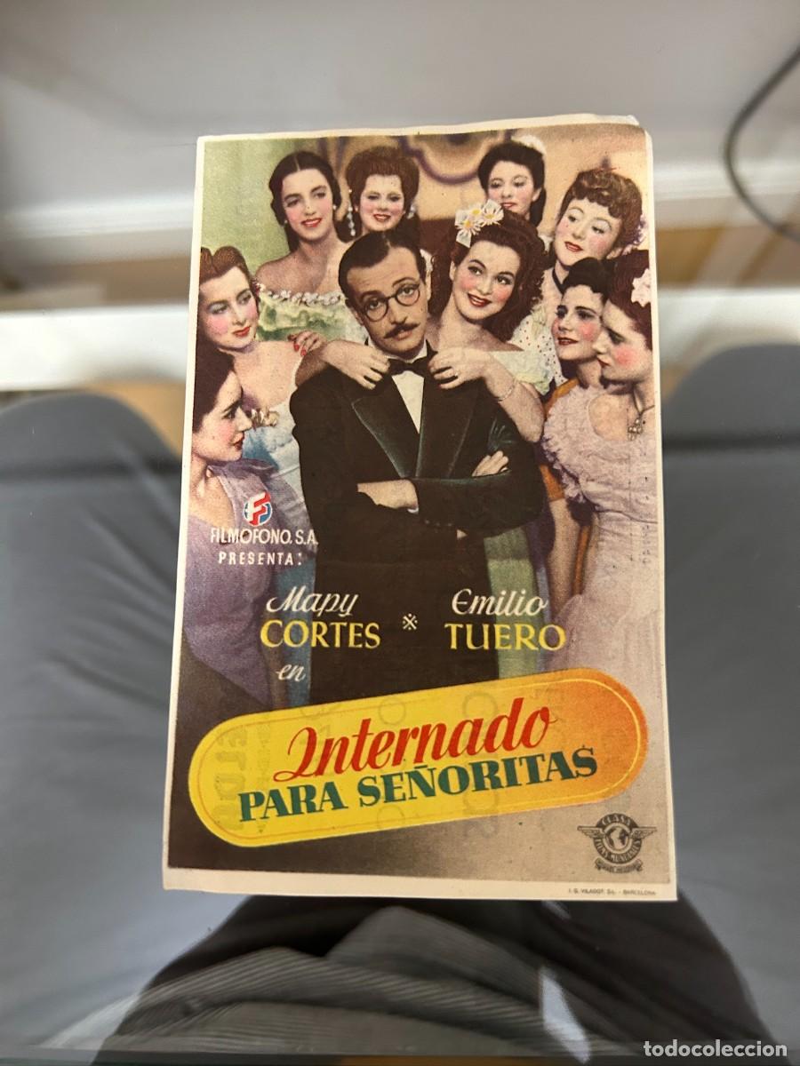 Cine: &ordm;884 INTERNADO PARA SE&Ntilde;ORITAS PRINCIPAL CINEMA NOVELDA CON PUBLICIDAD BUEN ESTADO