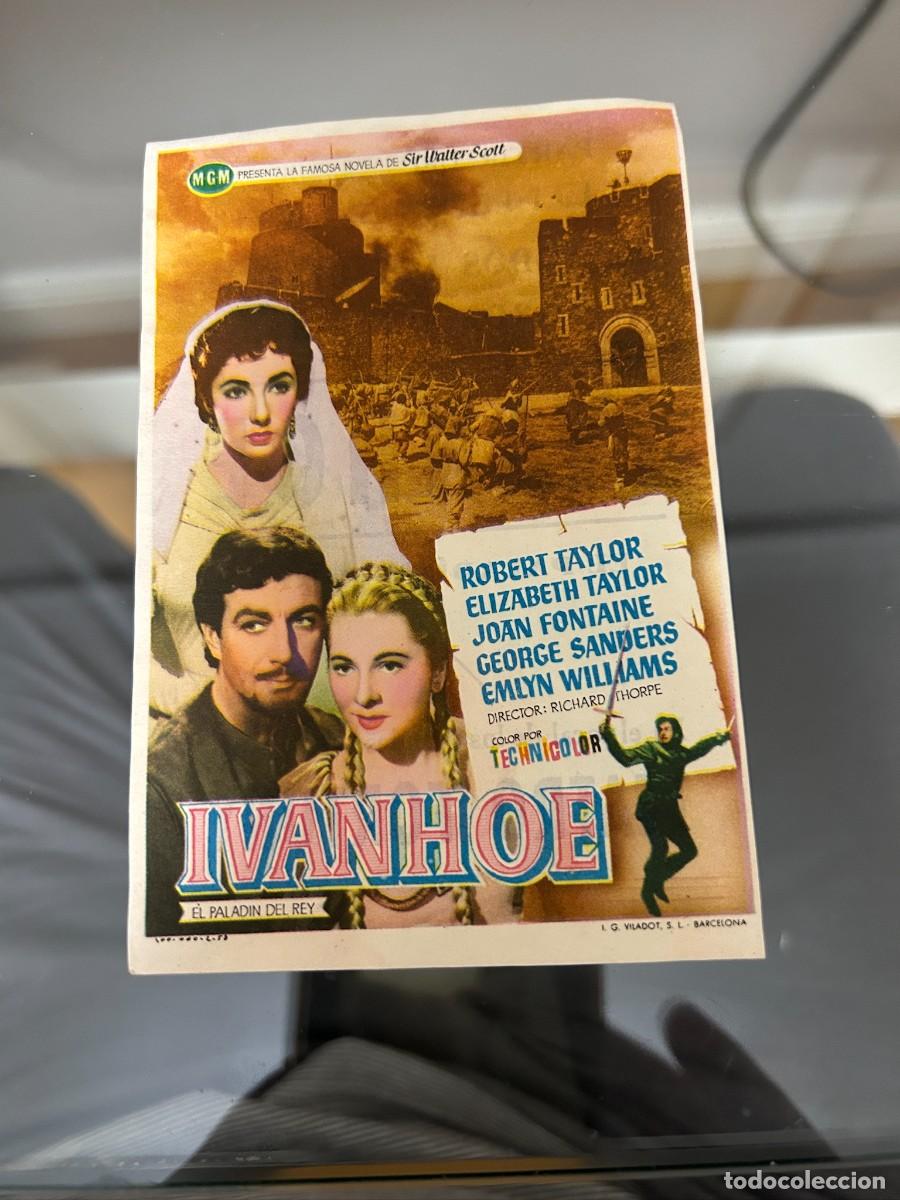 Cinema: &ordm;894 IVANHOE TEATRO FORTUNY REUS CON PUBLICIDAD BUEN ESTADO