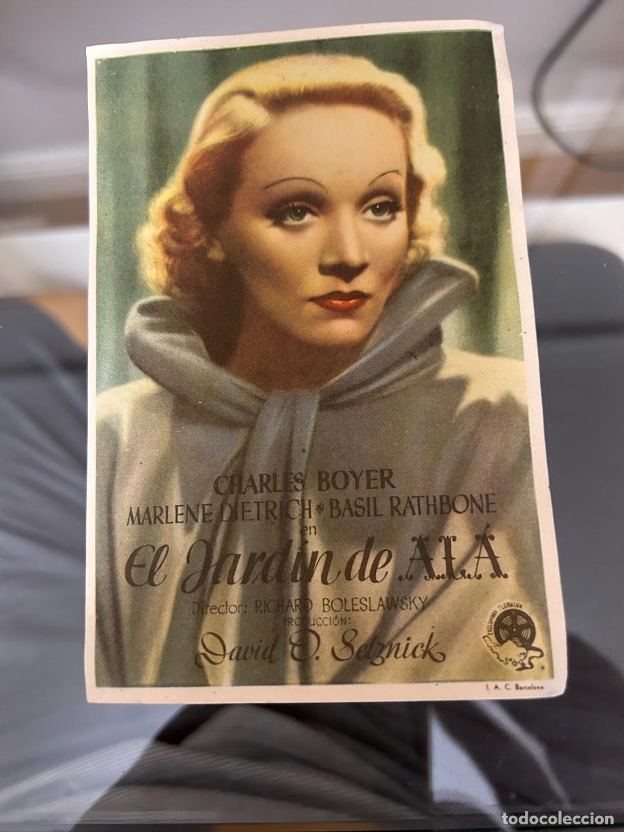  Foglietti di film di film antichi di cinema: &ordm;898 EL JARDIN DE ALA SIN PUBLICIDAD BUEN ESTADO