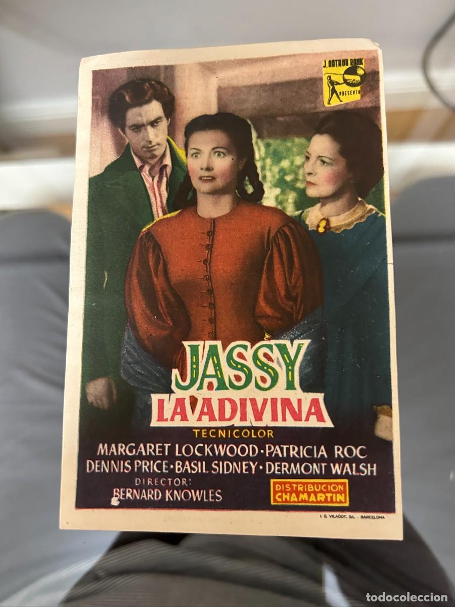 Cinema: &ordm;900 JASSY, LA ADIVINA CINEMA ALHAMBRA ZARAGOZA CON PUBLICIDAD BUEN ESTADO