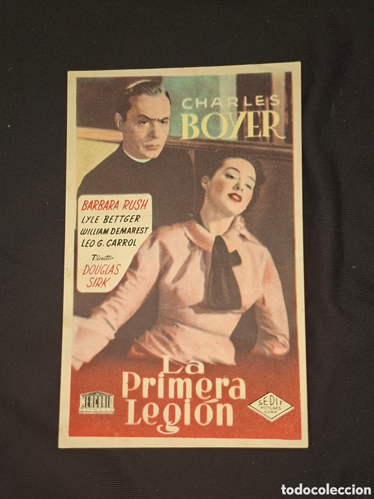  Foglietti di film di film antichi di cinema: Folleto de mano la primera legi&oacute;n. Con Charles Boyer / CITC1
