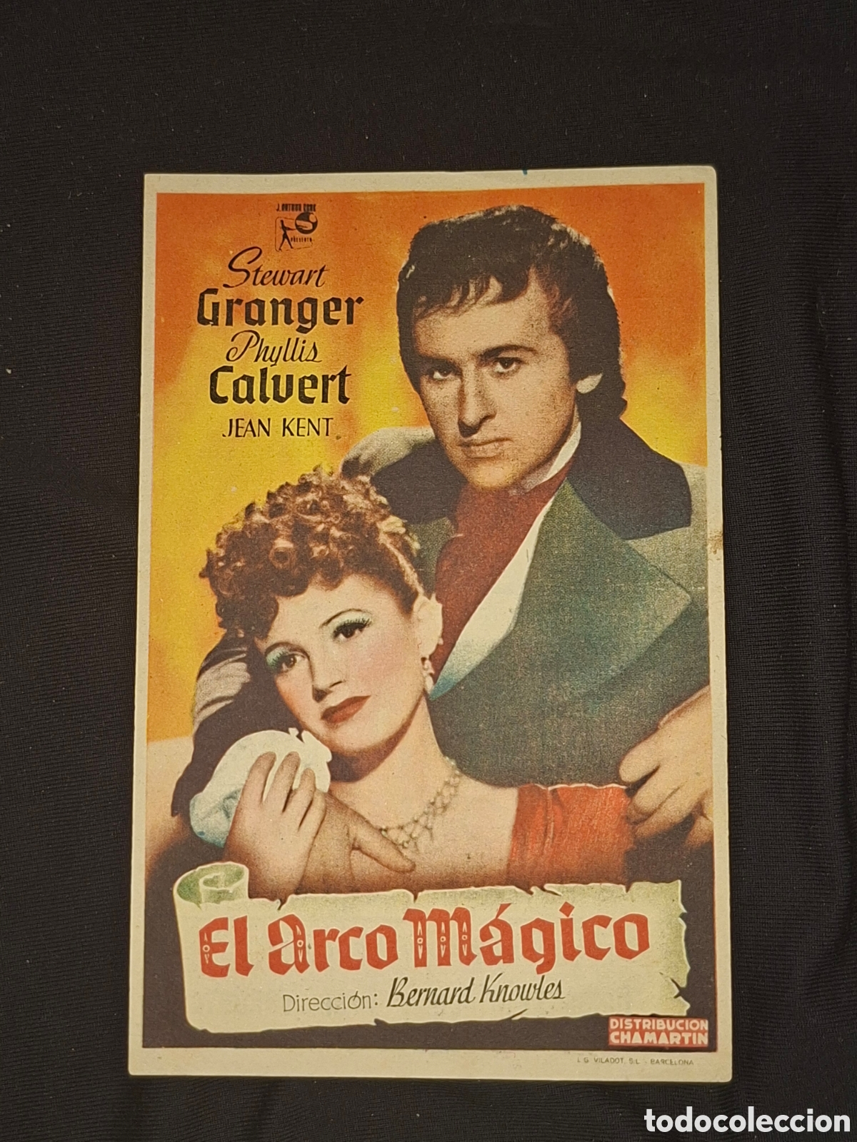  Flyers Publicitaires de films Anciens: Folleto de mano el arco m&aacute;gico/ CITC1
