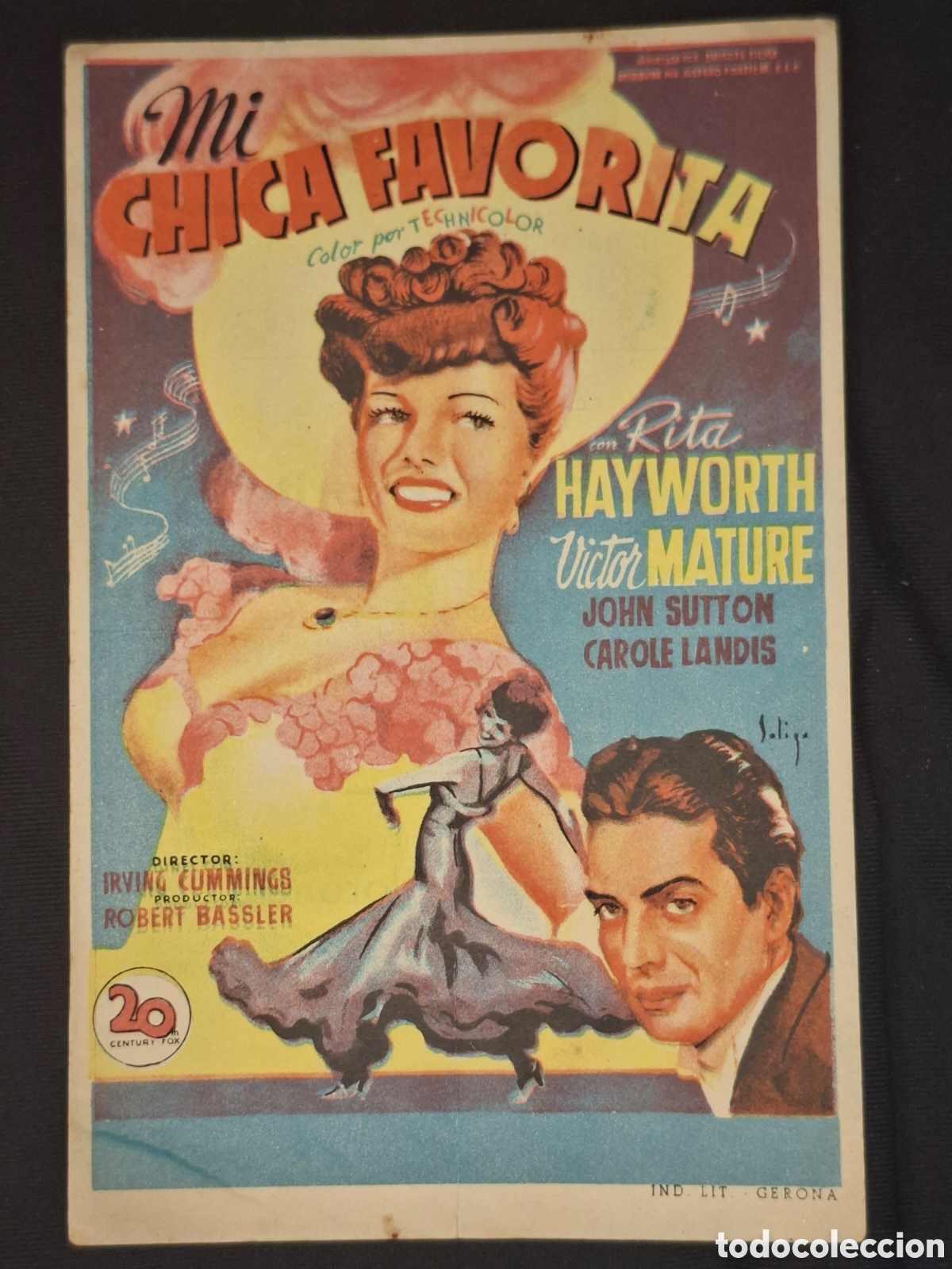 Cine: Folleto de mano: Mi chica favorita / CITC1