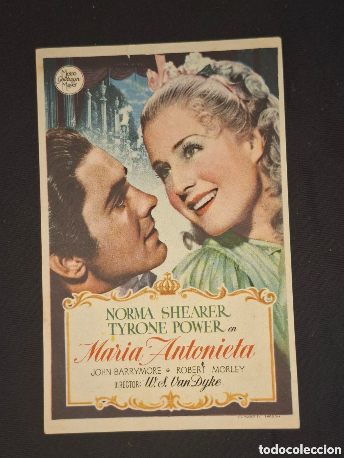  Foglietti di film di film antichi di cinema: Folleto de mano Mar&iacute;a antonieta/ CITC1