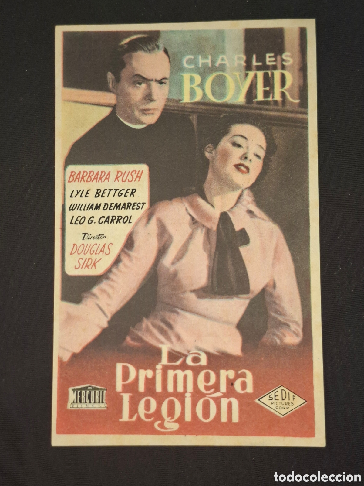  Foglietti di film di film antichi di cinema: Folleto de mano de cine triana: la primera legi&oacute;n / CITC1
