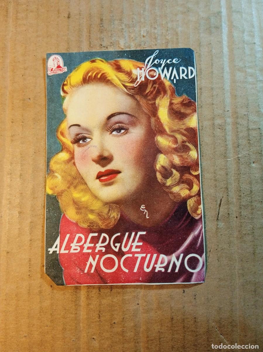  Flyers Publicitaires de films Anciens: FOLLETO DE MANO CON PUBLICIDAD ALBERGUE NOCTURNO
