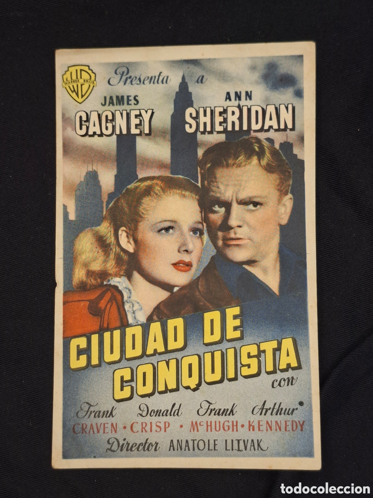 Cine: Folleto de mano: ciudad de conquista. / CITC1
