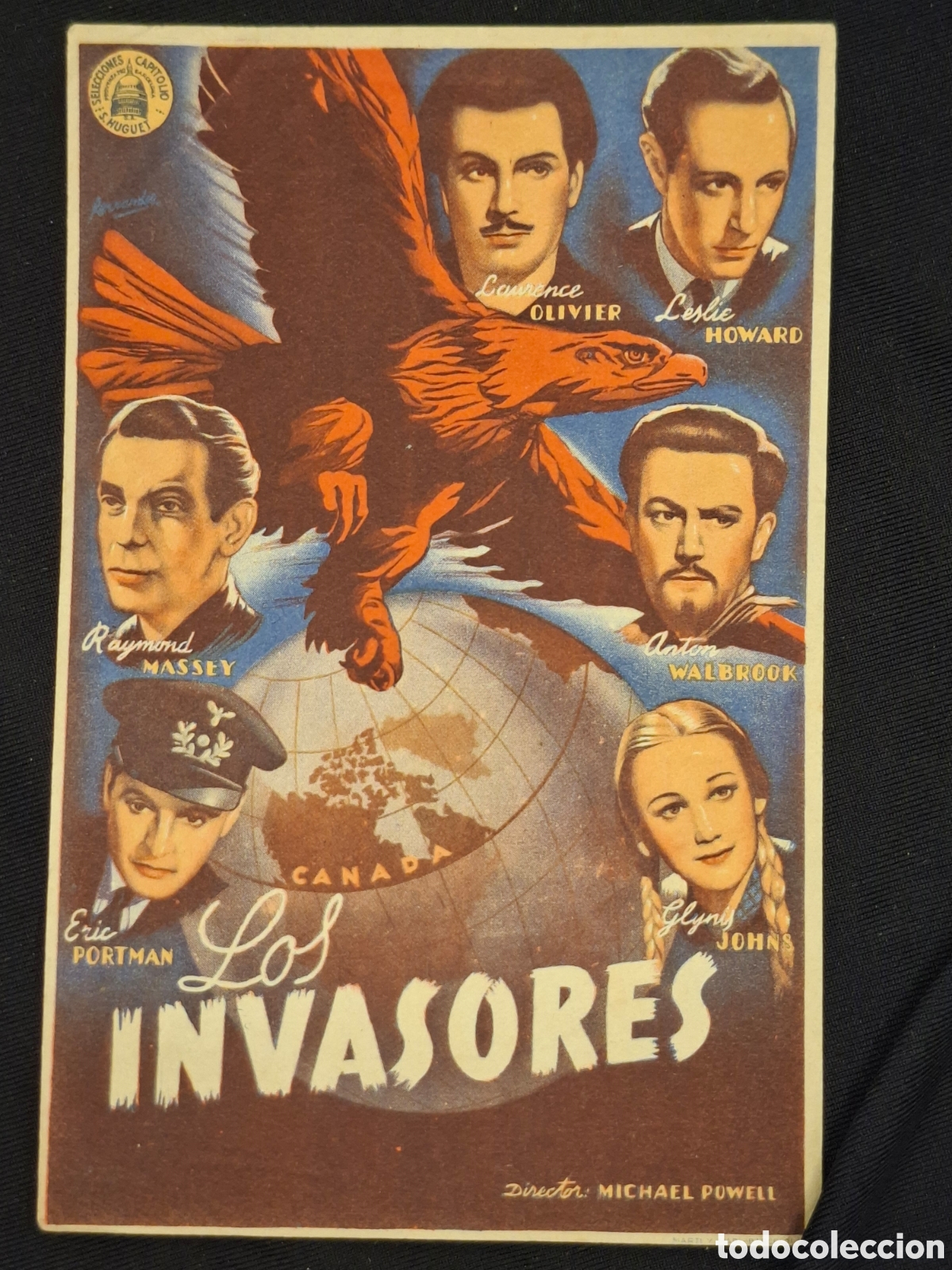  Foglietti di film di film antichi di cinema: Folleto de mano: los invasores / CITC1