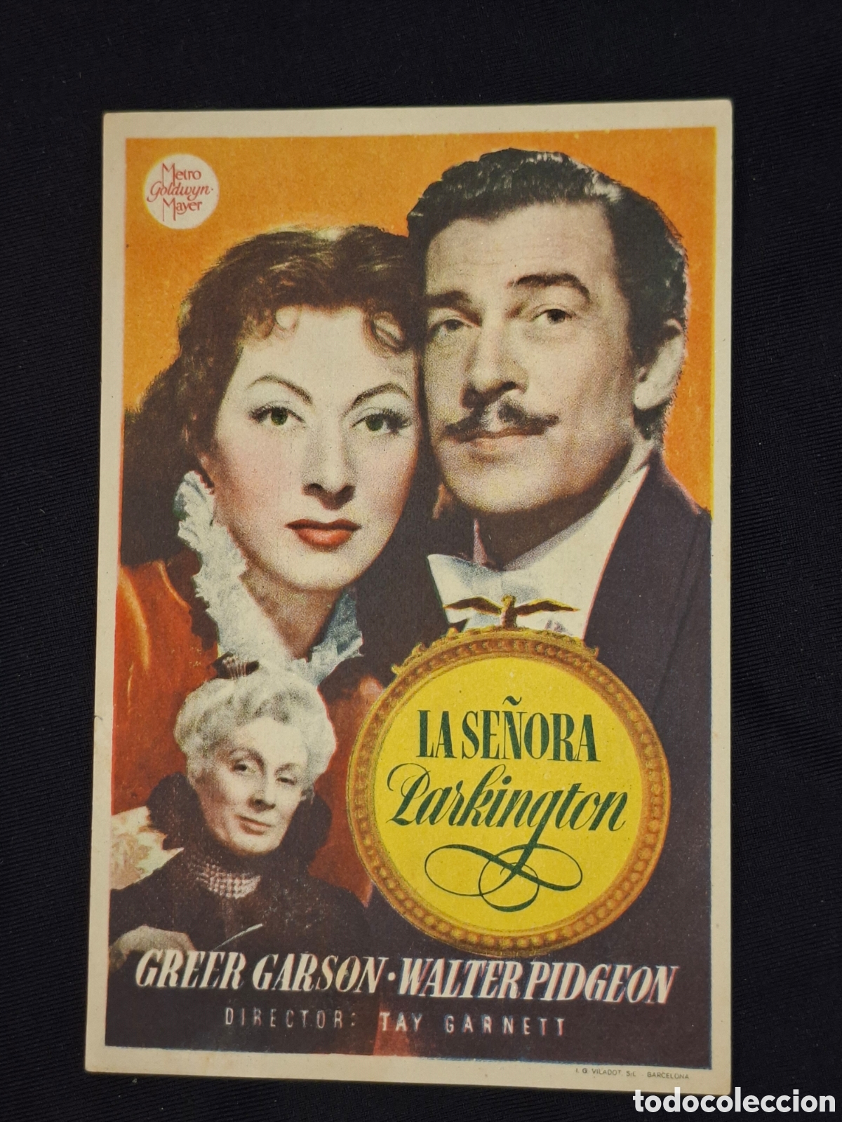 Cine: Folleto de mano: La se&ntilde;ora Parkington./ CITC1