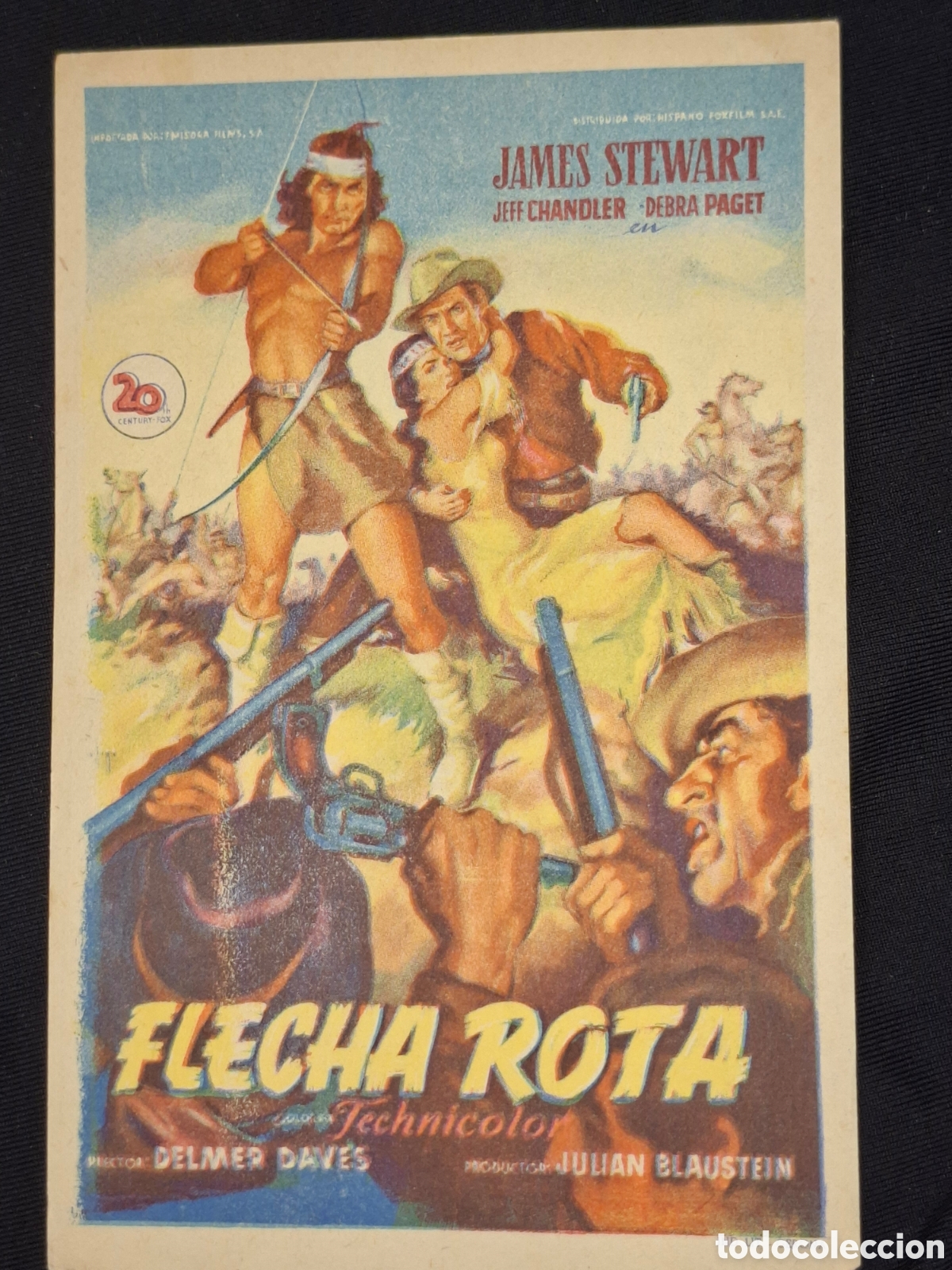 Cinema: Folleto de mano cine ateneo: flecha rota./ CITC1