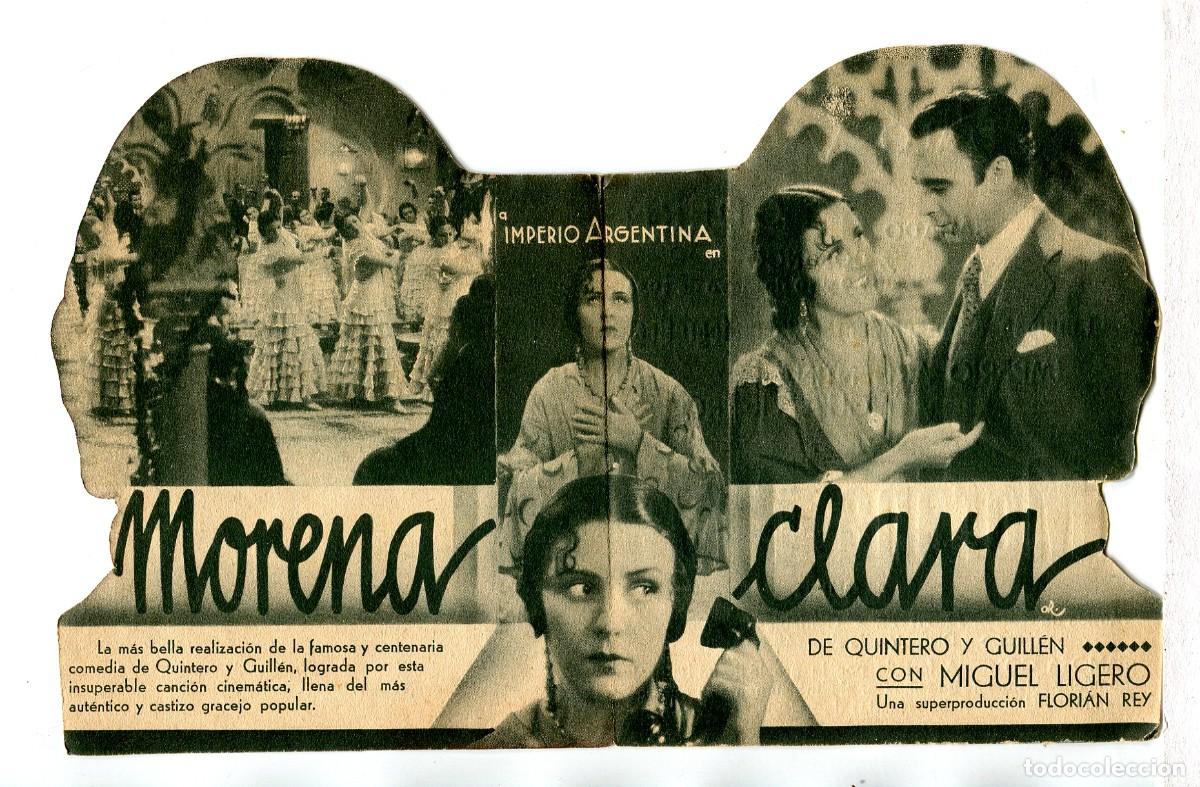 Cine: MORENA CLARA, con Imperio Argentina. - Foto 1