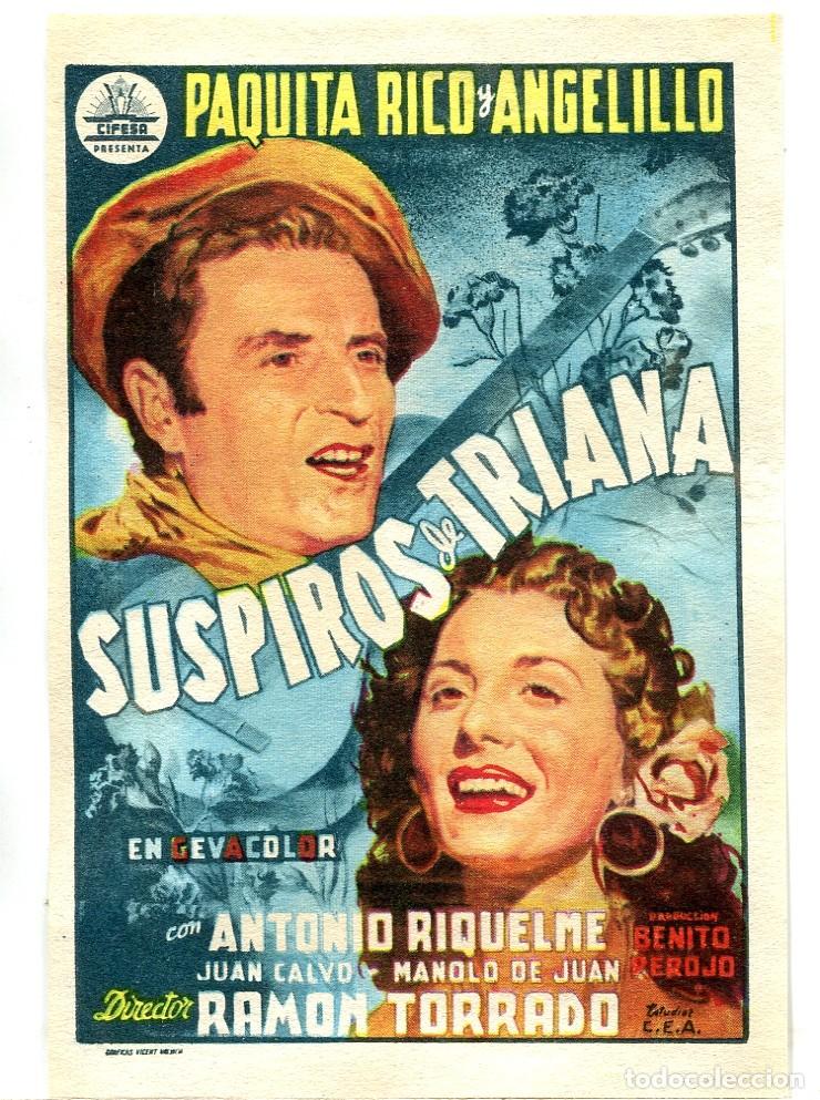 Cine: SUSPIROS DE TRIANA, con Angelillo. - Foto 1