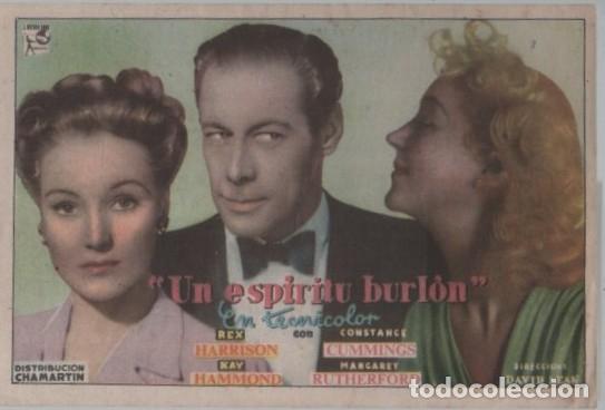 Cine: PROGRAMA DE CINE: UN ESP&Iacute;RITU BURL&Oacute;N PC-11839 - Foto 1