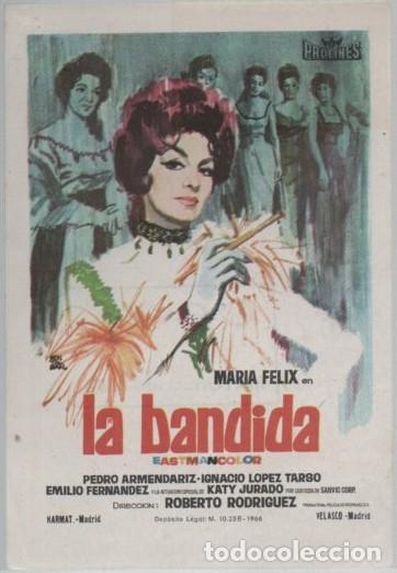 Cine: PROGRAMA DE CINE: LA BANDIDA PC-11847