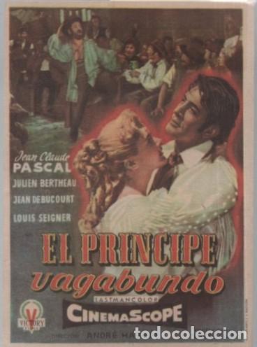 Cine: PROGRAMA DE CINE: EL PRINCIPE VAGABUNDO PC-11860 - Foto 1