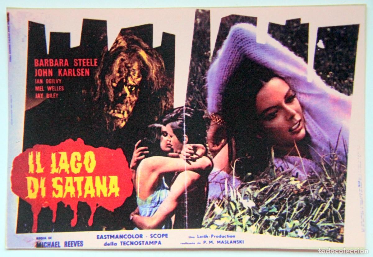 Cine: IL LAGO DI SATANA - PROGRAMA DE MANO - 10 x 16 cm - Foto 1