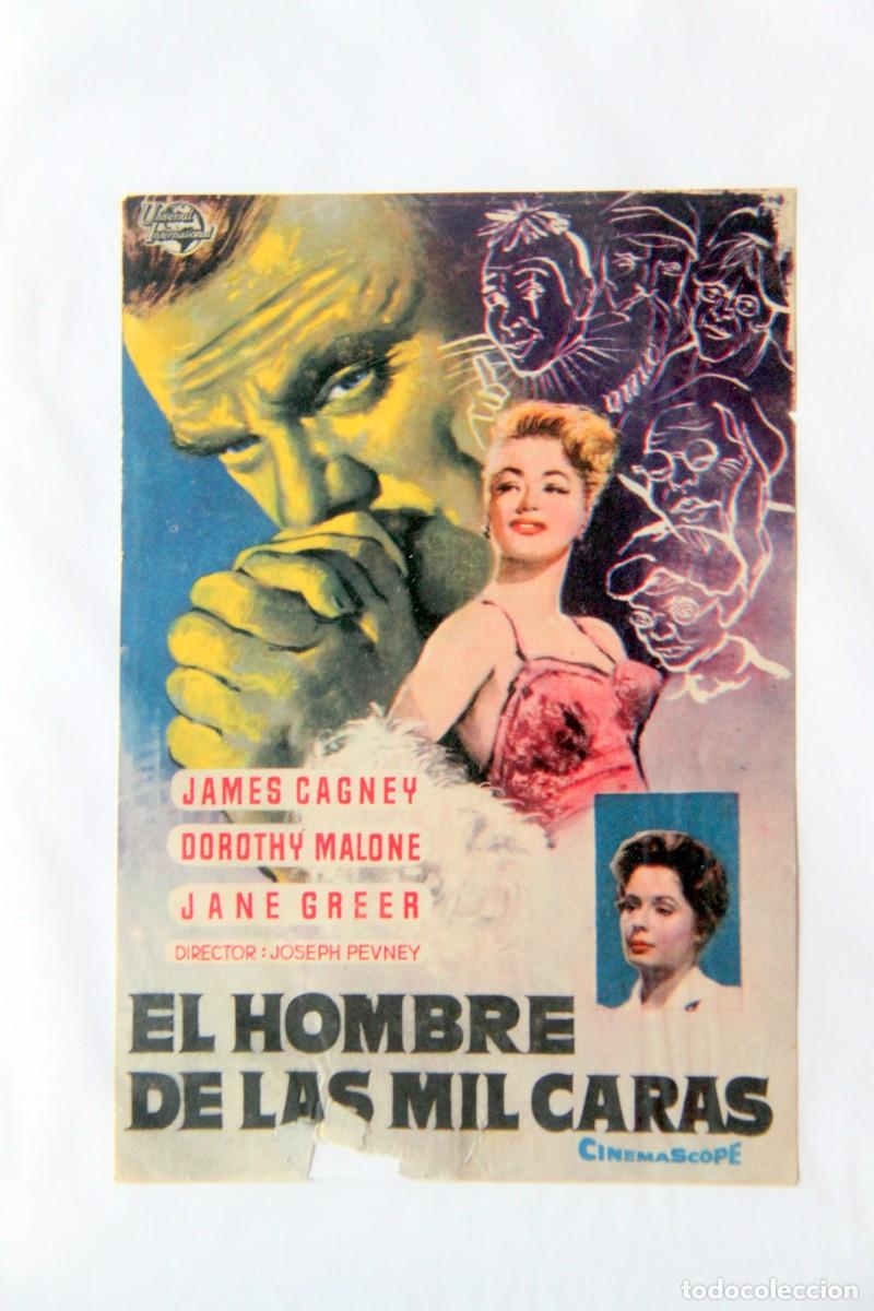 Cinema: JAMES CAGNEY, EL HOMBRE DE LAS MIL CARAS - PROGRAMA DE MANO