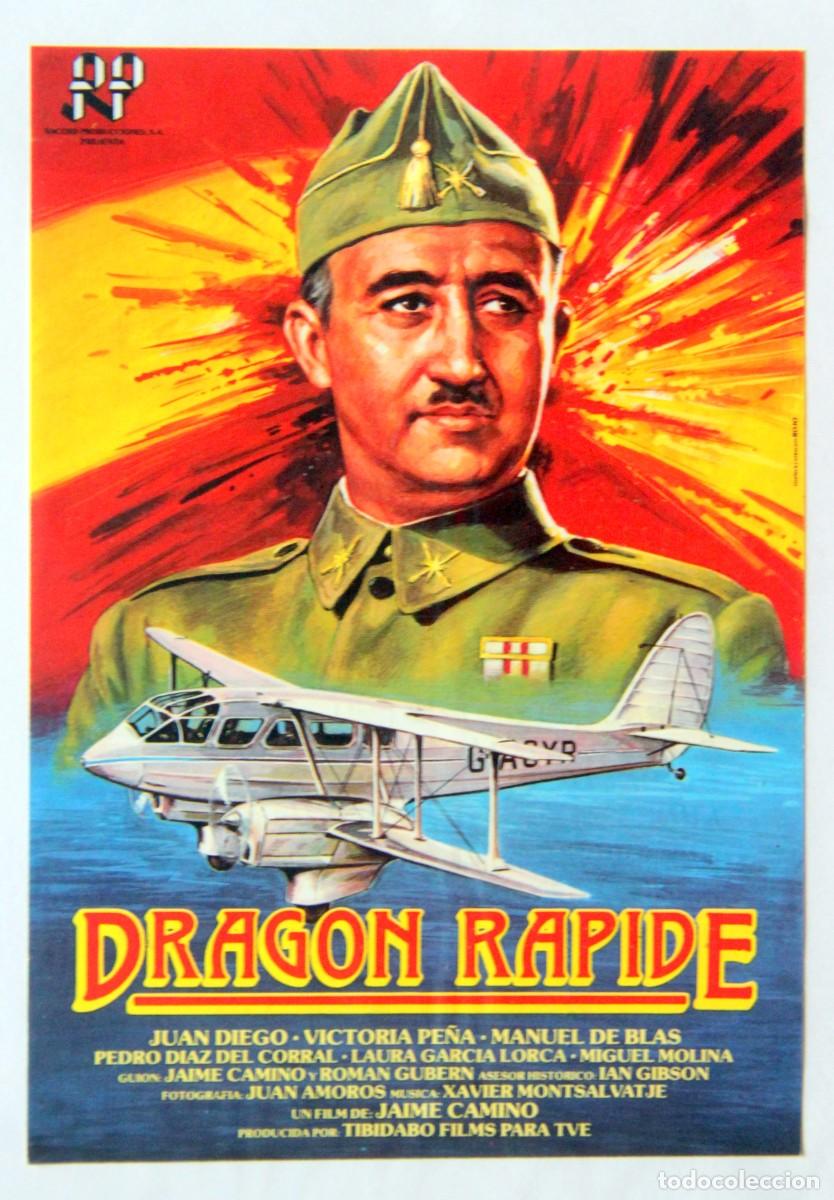 Cine: FRANCO: DRAGON RAPIDE, JUAN DIEGO - PROGRAMA DE MANO - Foto 1