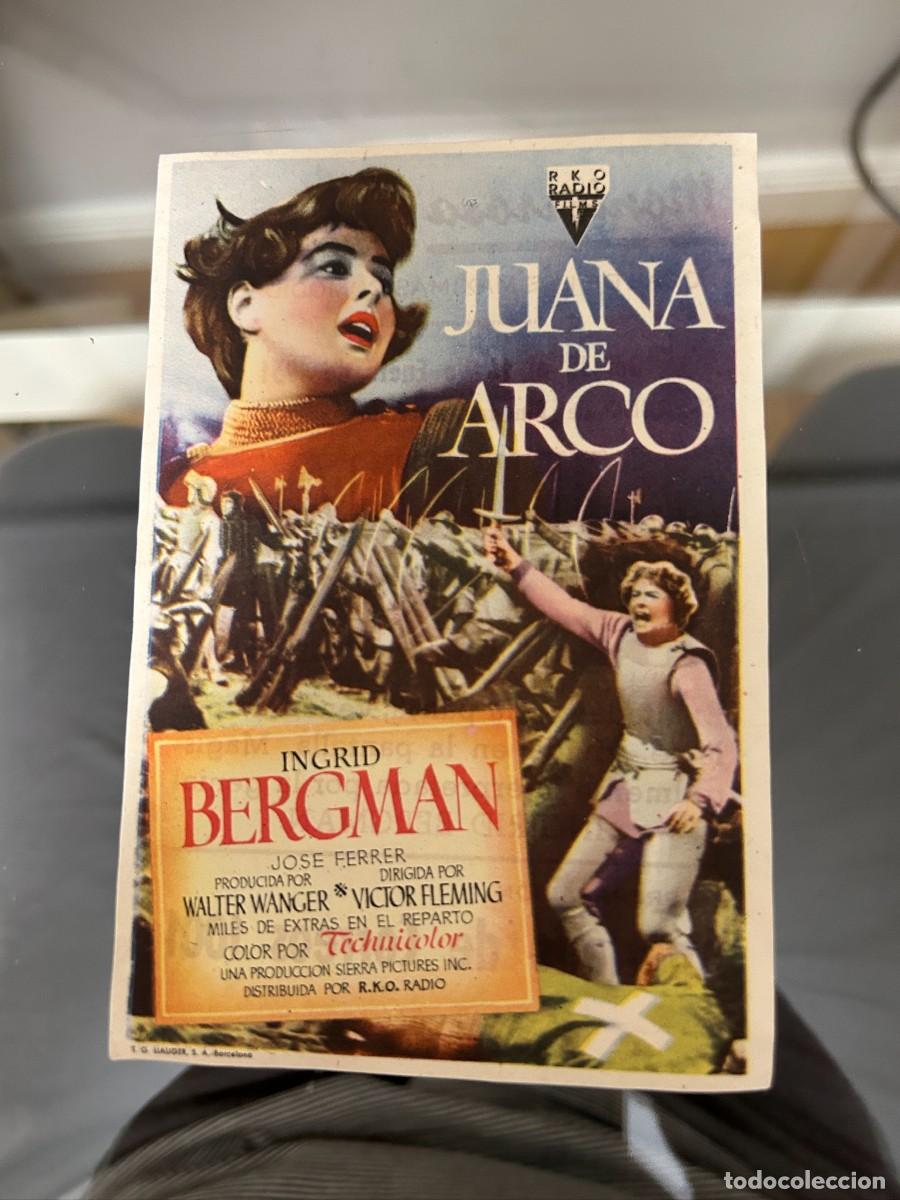 Kino: &ordm;907 JUANA DE ARCO CINE MONTERROSA REUS CON PUBLICIDAD BUEN ESTADO