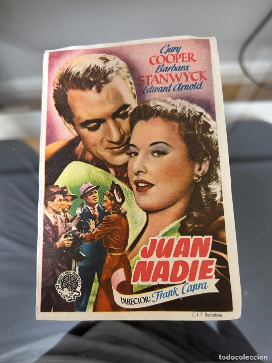 Cinema: &ordm;909 JUAN NADIE SIN PUBLICIDAD BUEN ESTADO