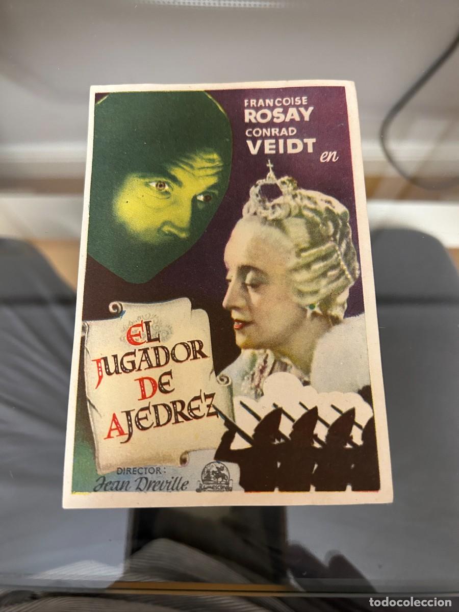 Cinema: &ordm;916 EL JUGADOR DE AJEDREZ SELLO BARCELONA BUEN ESTADO