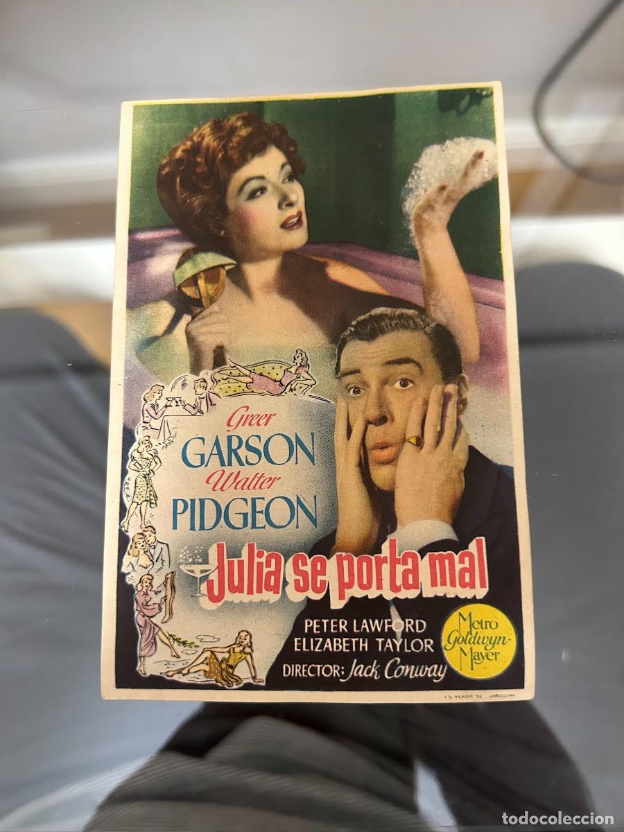 Cine: &ordm;917 JULIA SE PORTA MAL SELLO BARCELONA BUEN ESTADO