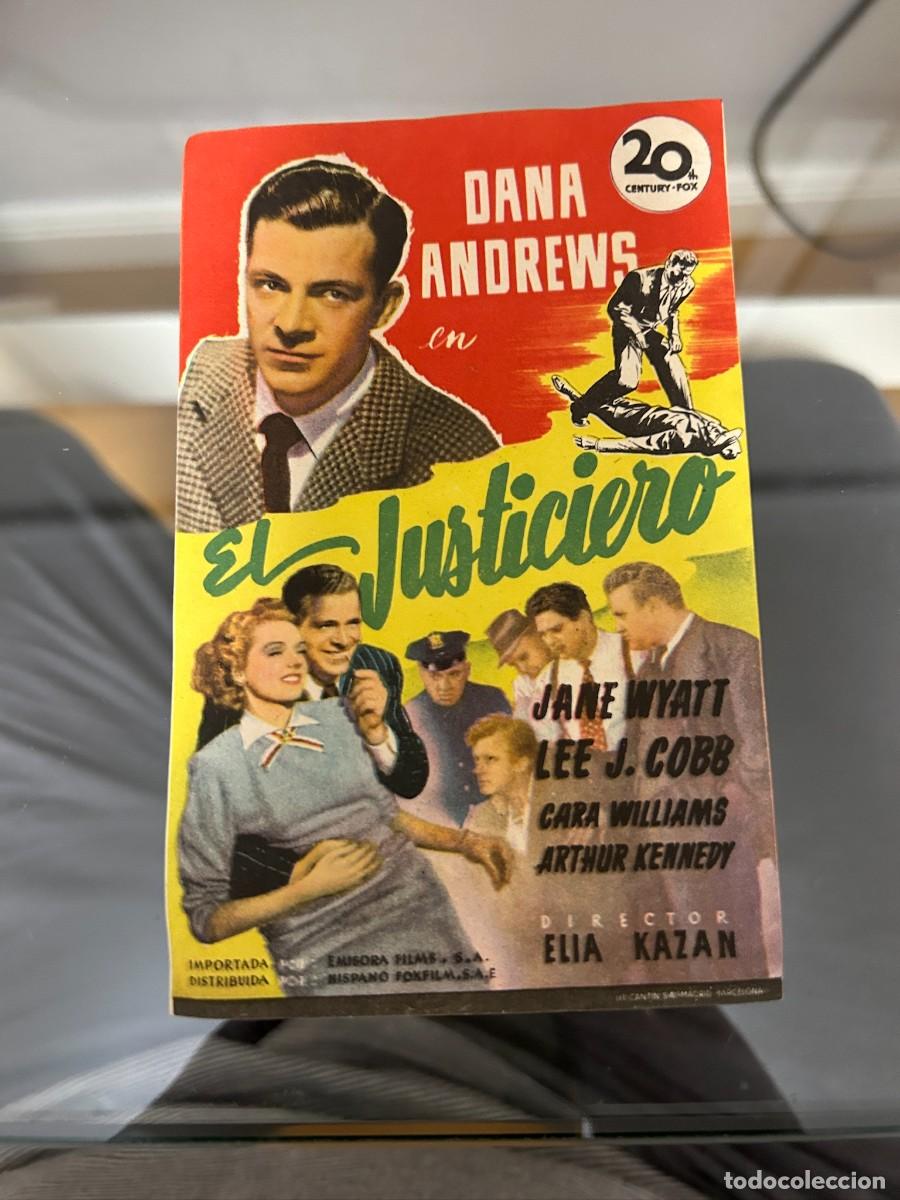 Cinema: &ordm;921 EL JUSTICIERO SIN PUBLICIDAD BUEN ESTADO