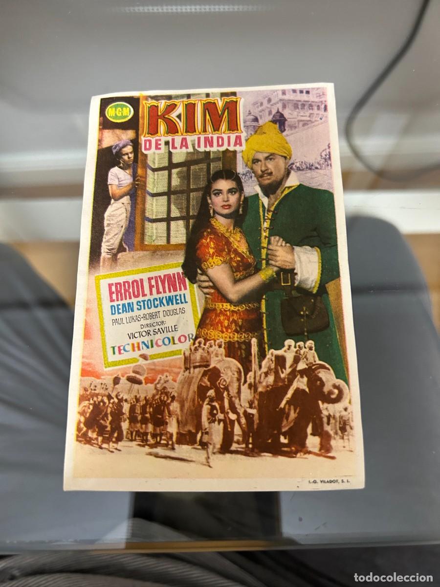 Cinema: &ordm;924 KIM DE LA INDIA CINE REX SEPULVEDA SEGOVIA CON PUBLICIDAD BUEN ESTADO