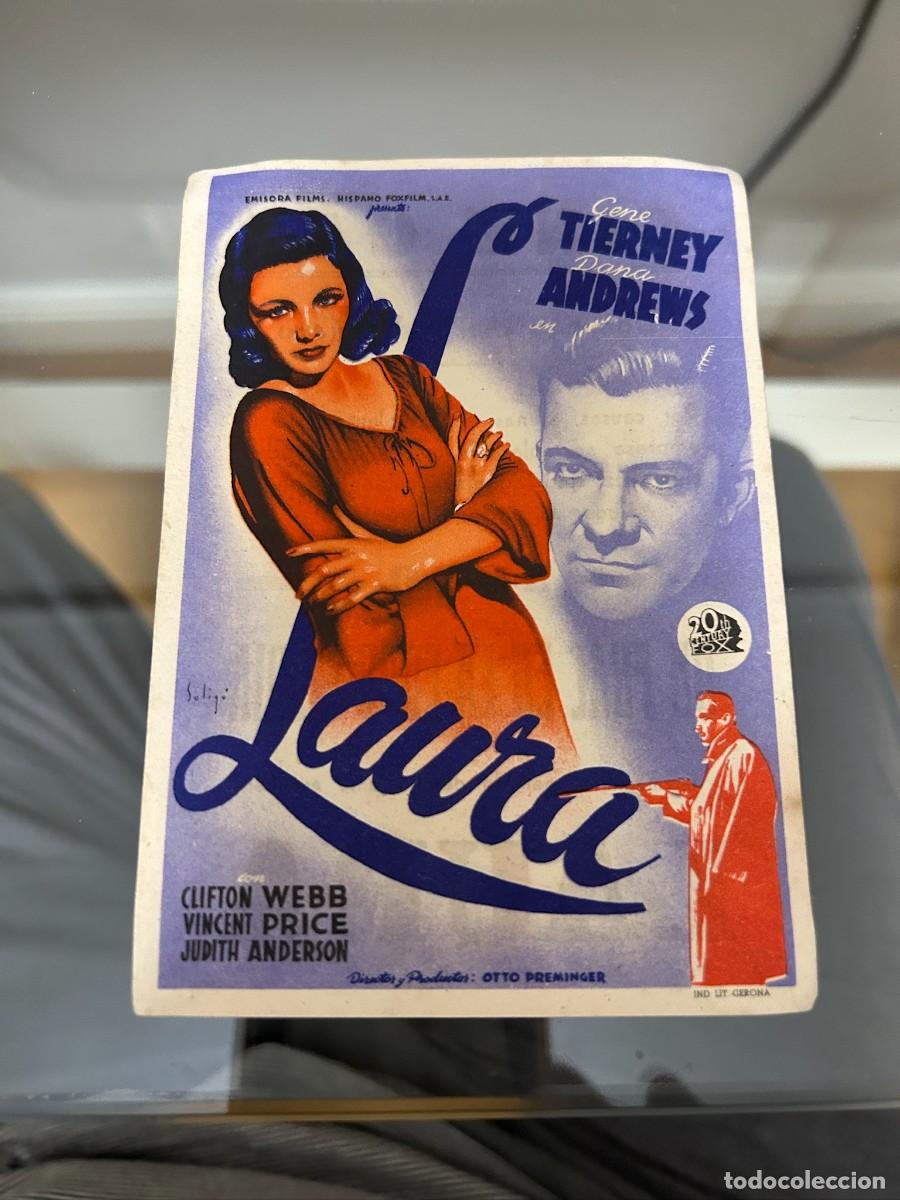 Cinema: &ordm;932 LAURA CINE GAY LLINAS LERIDA CON PUBLICIDAD BUEN ESTADO