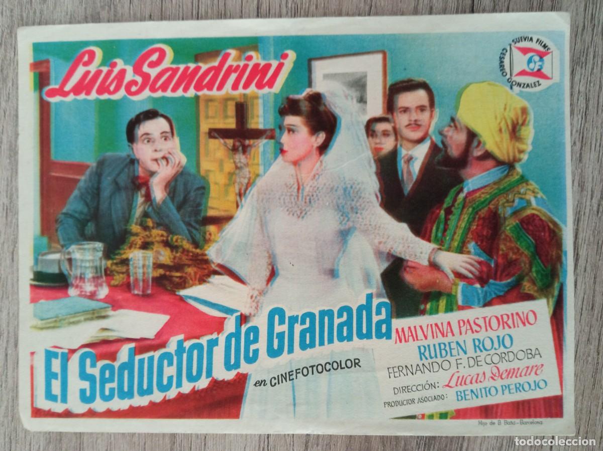 Cine: EL SEDUCTOR DE GRANADA, LUIS SANDRINI - Foto 1