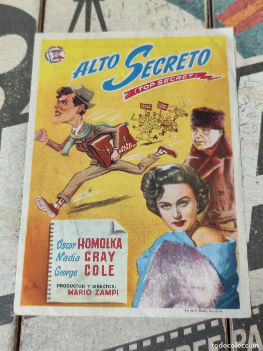 Cine: Alto secreto con publicidad Cine Moderno Gerona