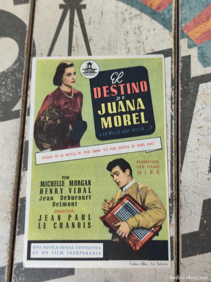 Cinema: El destino de Juana Morel con publicidad Imperial y Gran Teatro Puertollano