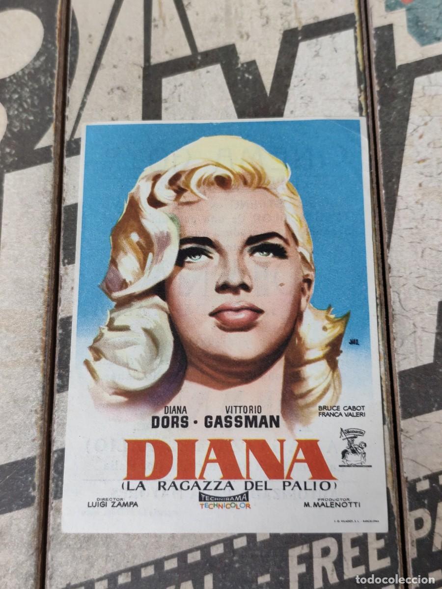 Cinema: Diana con publicidad Cinema Goya Alcoy