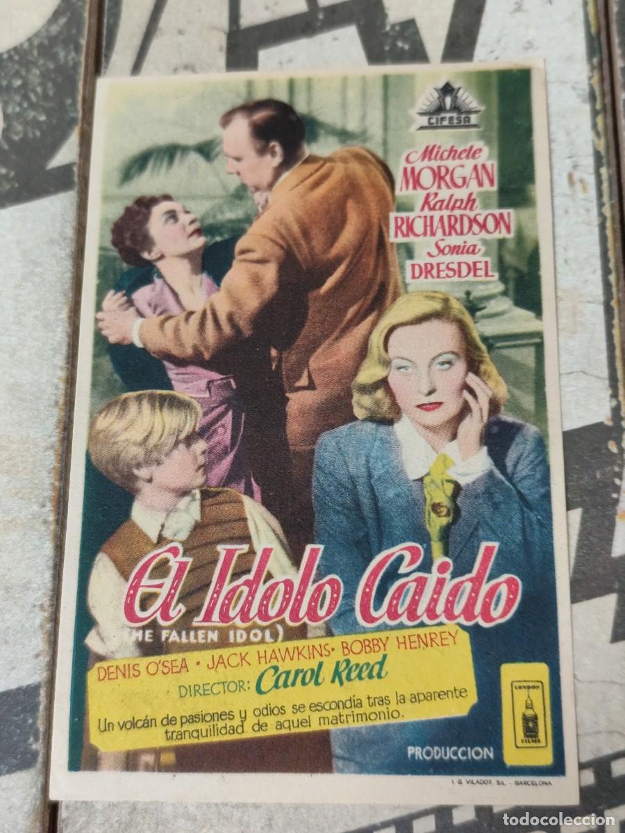 Cinema: El &iacute;dolo ca&iacute;do con publicidad Cine Victoria