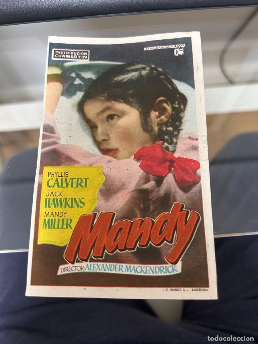 Kino: &ordm;1002 MANDY BARCELO CINEMA MADRID CON PUBLICIDAD BUEN ESTADO