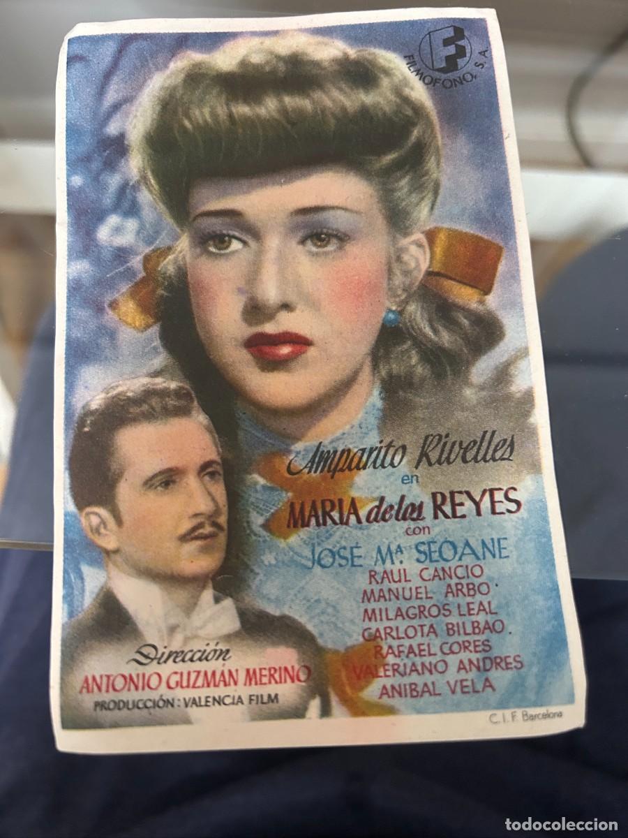Cinema: &ordm;1020 MARIA DE LOS REYES COLISEO OLYMPIA GRANADA CON PUBLICIDAD BUEN ESTADO