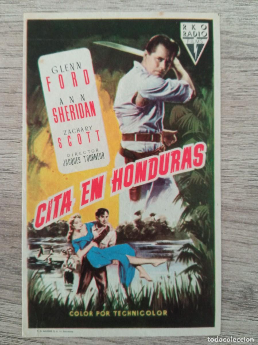 Cine: CITA EN HONDURAS, GLENN FORD, TEATRO PRADERA