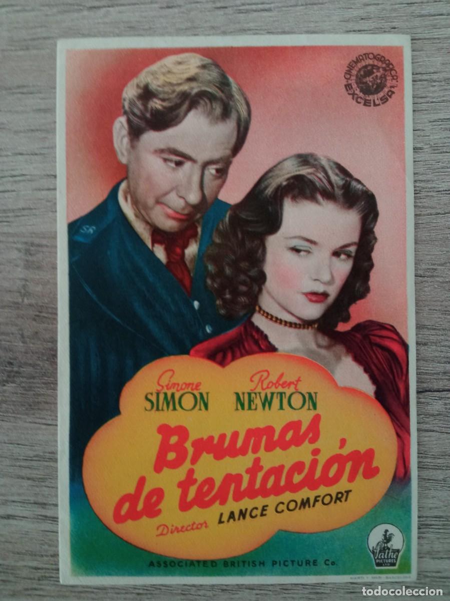  Foglietti di film di film antichi di cinema: BRUMAS DE TENTACI&Oacute;N, SIMONE SIMON
