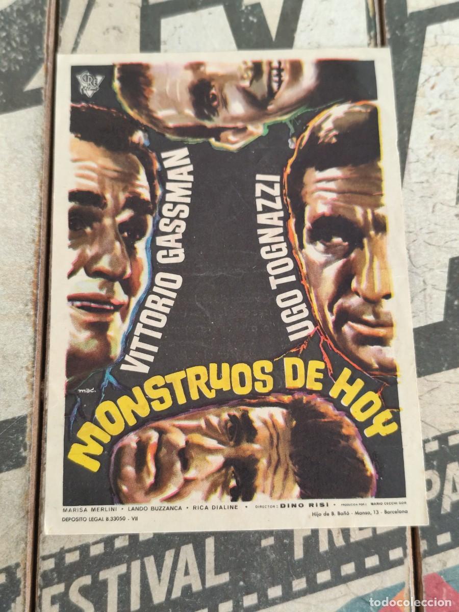 Kino: Monstruos de hoy con publicidad Serra y Monumental Matar&oacute;