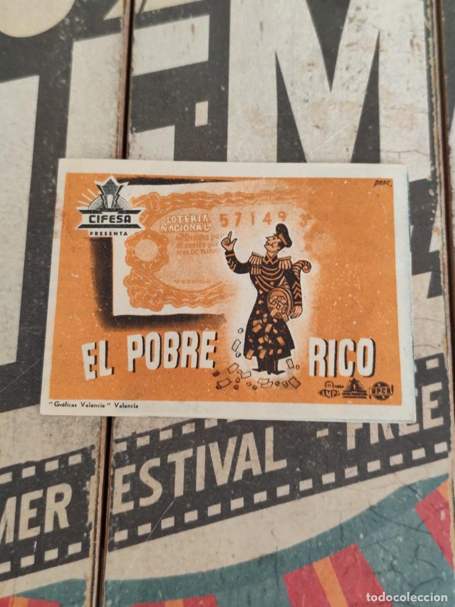 Cine: El pobre rico doble con sello Cinema Dengra