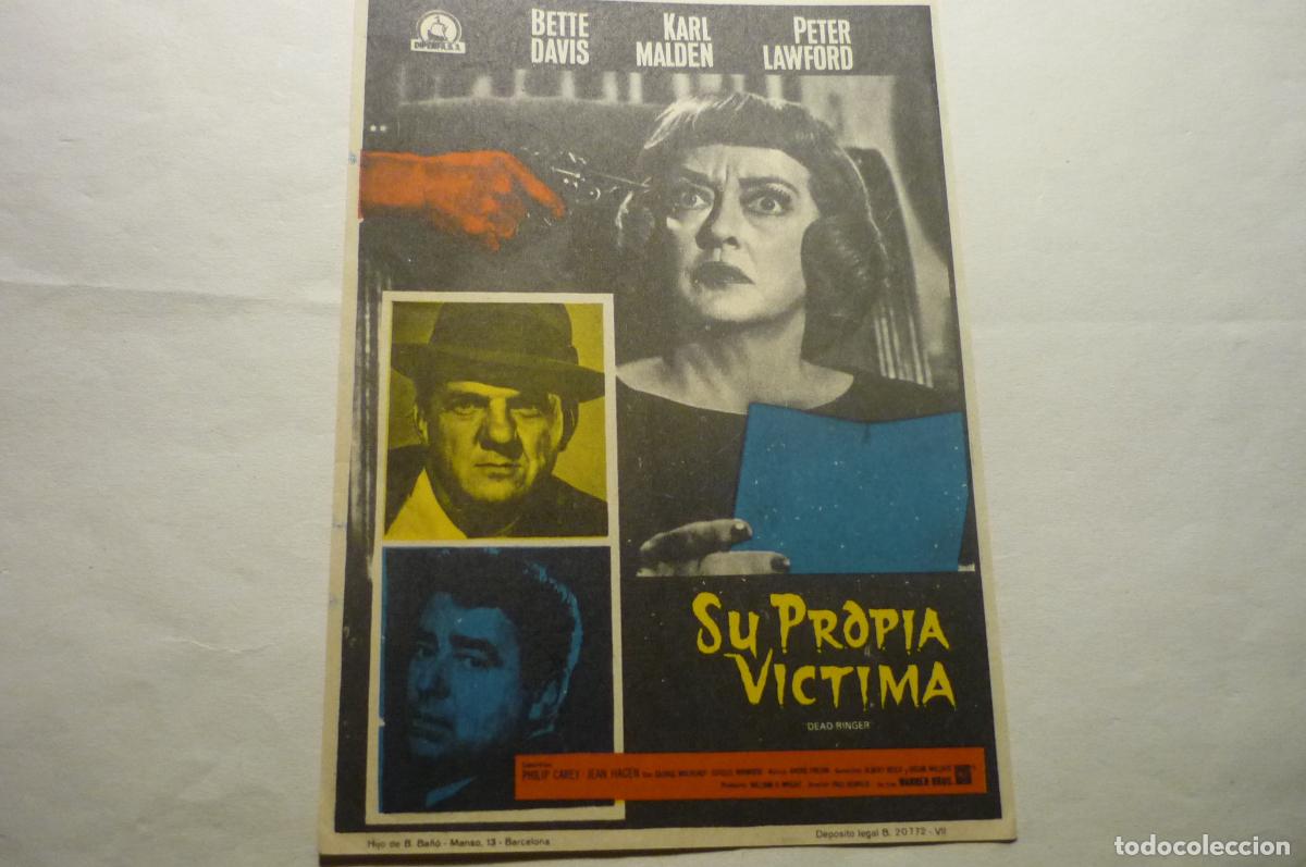 Cine: programa su propia victima bette davis - Foto 1