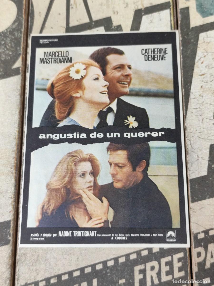 Foglietti di film di film antichi di cinema: Angustia de un querer sin publicidad