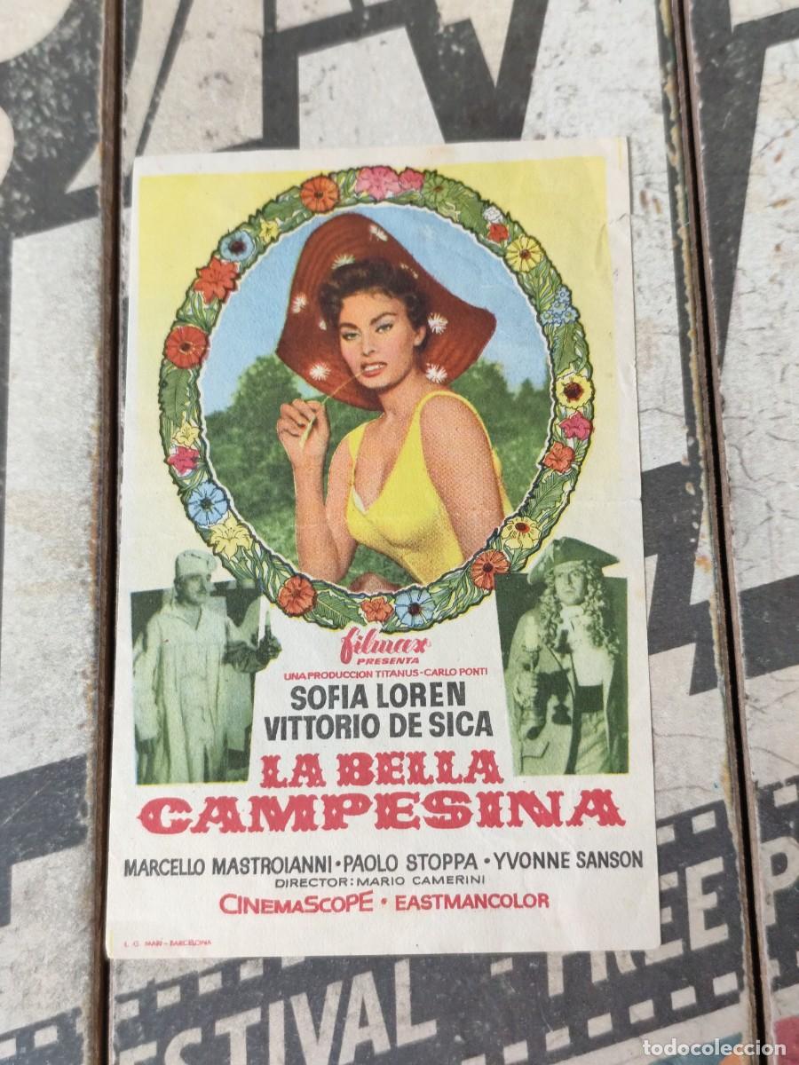  Foglietti di film di film antichi di cinema: La bella campesina sin publicidad