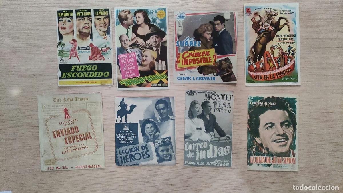 Cine: LOTE DE 21 PROGRAMAS DE CINE - Foto 3
