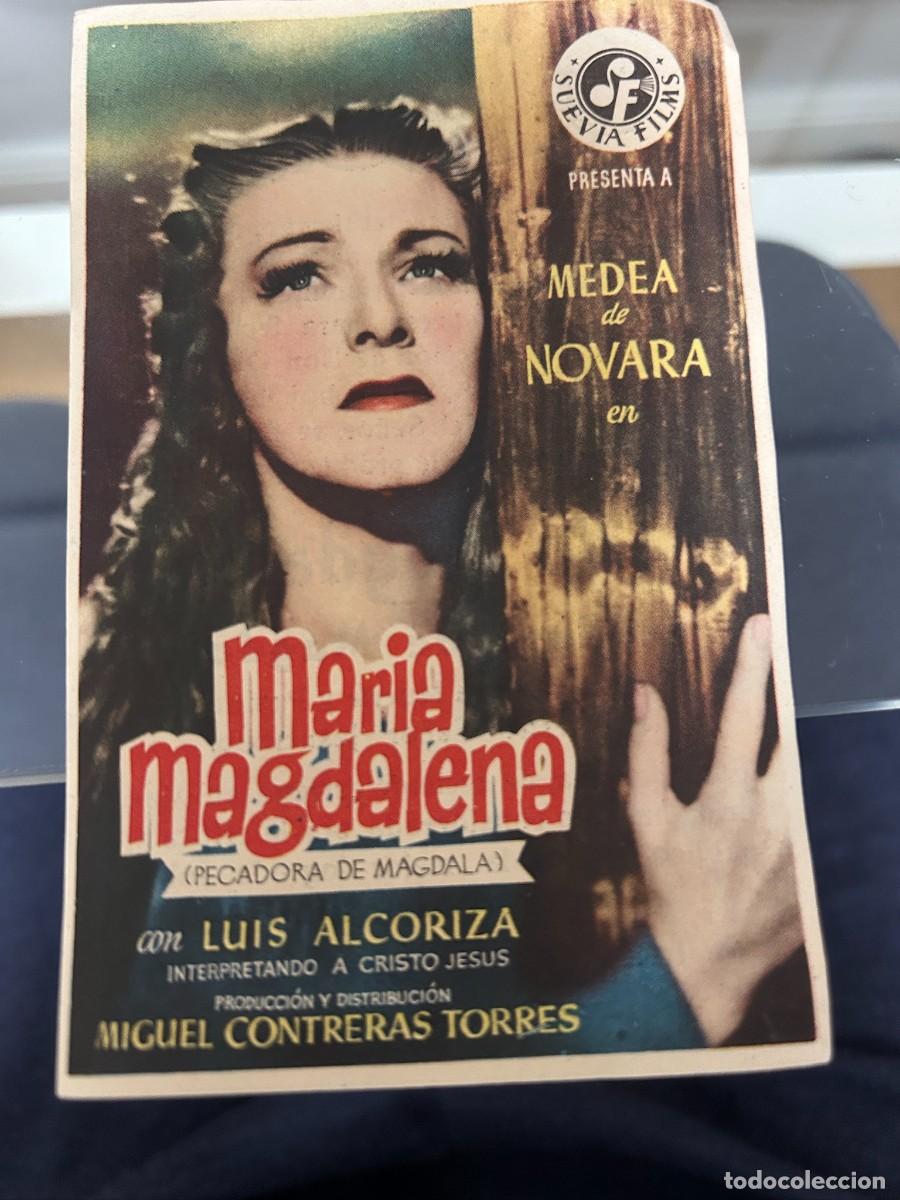 Cinema: &ordm;1024 MARIA MAGDALENA CINE DELICIAS CIEZA CON PUBLICIDAD BUEN ESTADO