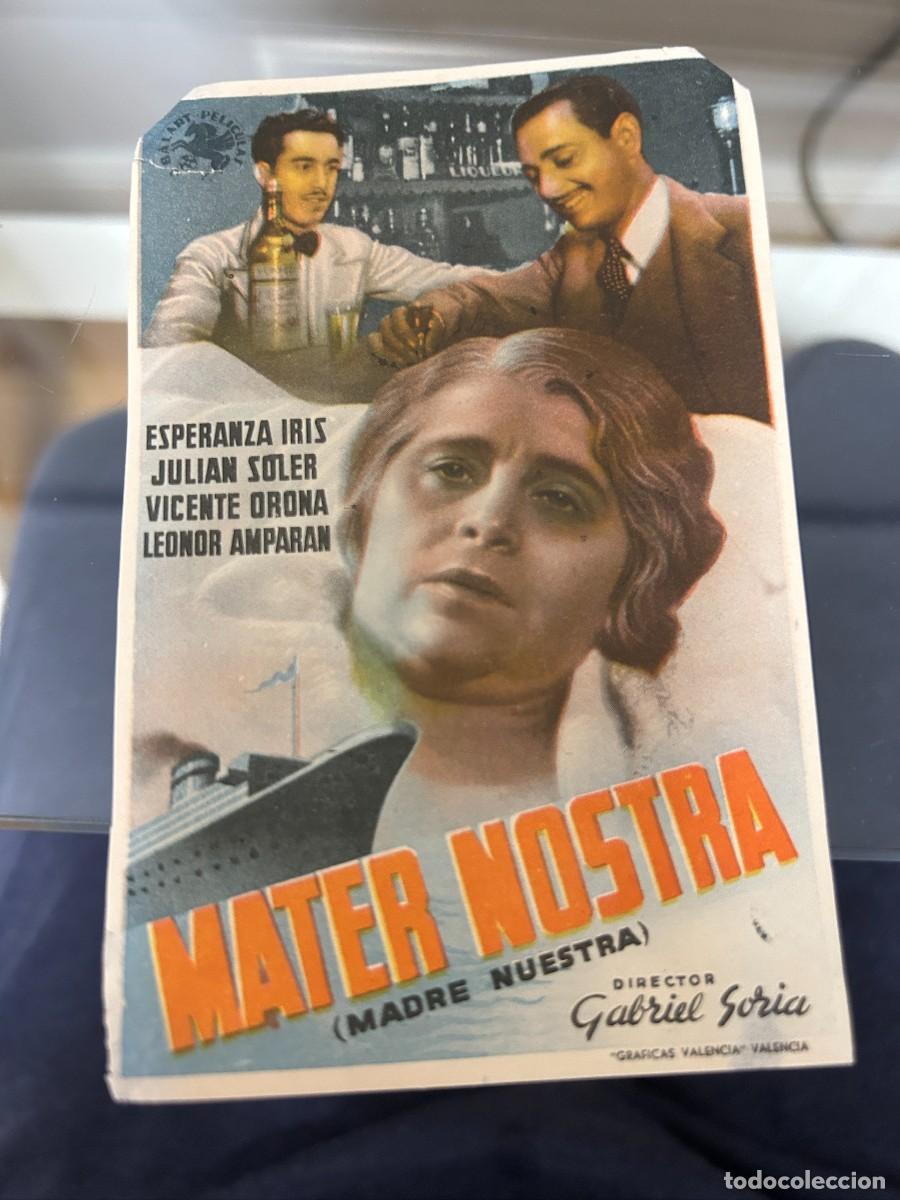 Cinema: &ordm;1037 MATER NOSTRA SIN PUBLICIDAD COMO SE APRECIA