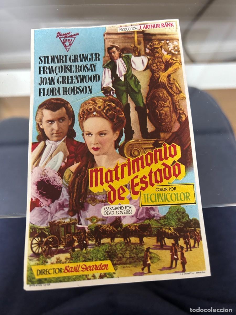 Cinema: &ordm;1038 MATRIMONIO DE ESTADO SIN PUBLICIDAD BUEN ESTADO