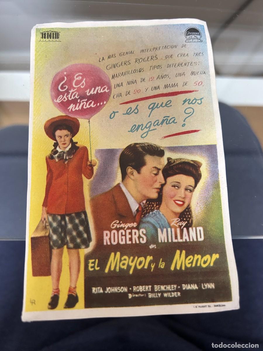 Cinema: &ordm;1041 EL MAYOR Y LA MENOR SIN PUBLICIDAD BUEN ESTADO