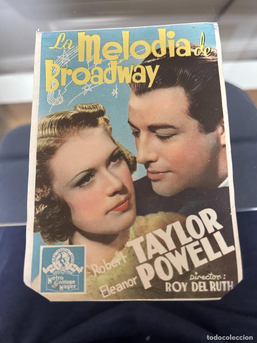 Cine: &ordm;1049 LA MELODIA DE BROADWAY SIN PUBLICIDAD COMO SE VE